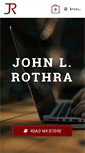 Mobile Screenshot of johnrothra.com